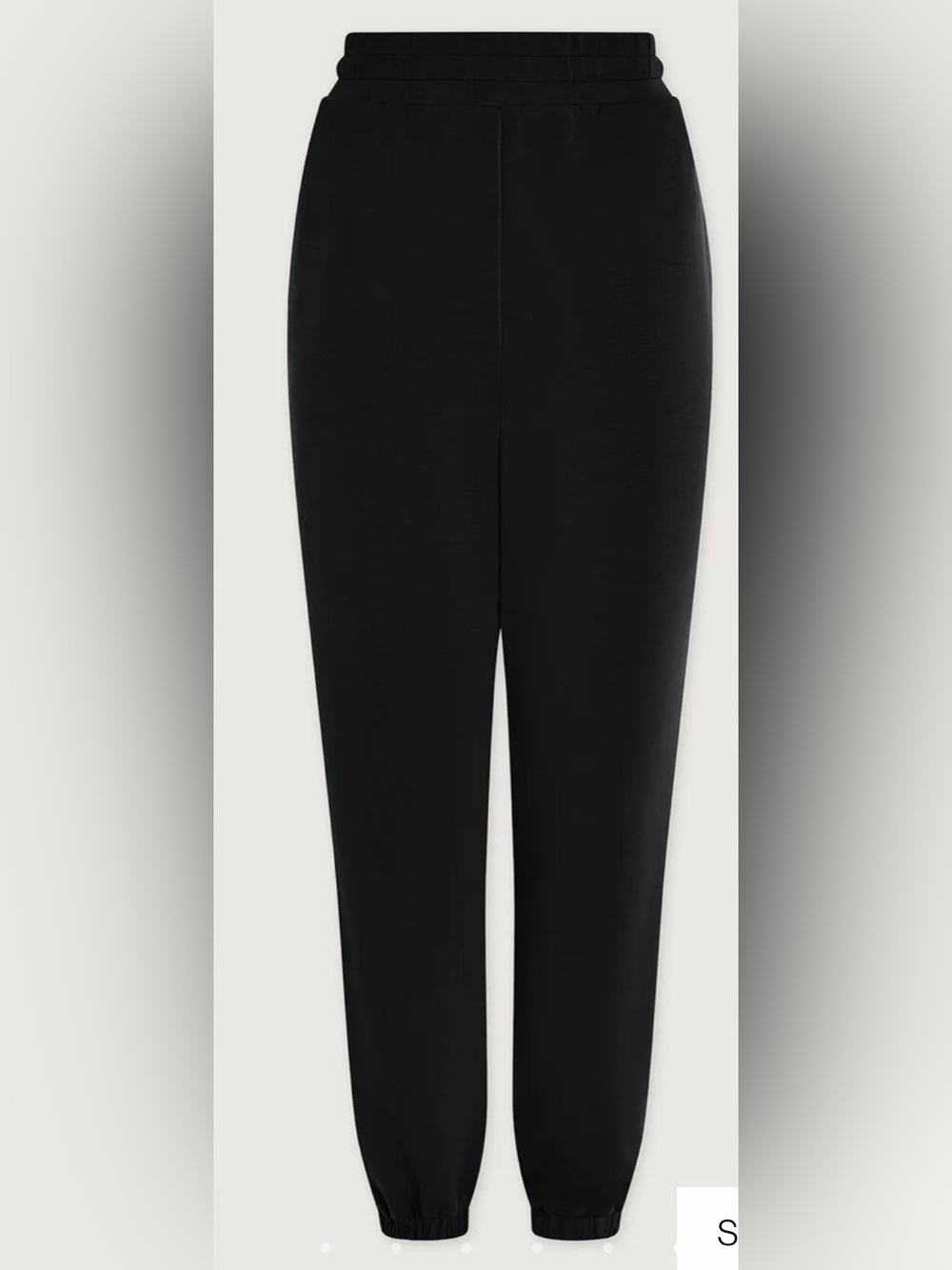 Varley DoubleSoft Relaxed Pant / Slim Cuff Pant Relaxed Pant Black Joggers Small